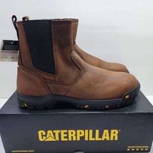 NWT CAT Caterpillar Wheelbase ST Steel Toe Work Boots Men's Size 12